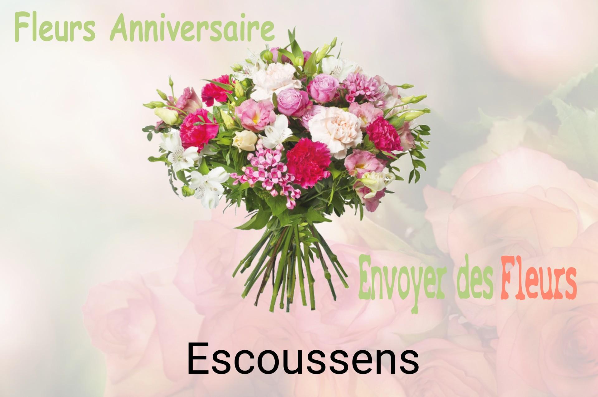 Bouquet de fleurs d’anniversaire livré à Escoussens